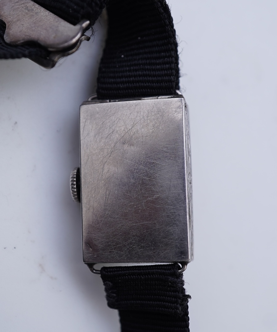 An Art Deco lady's diamond cocktail watch, 1920s